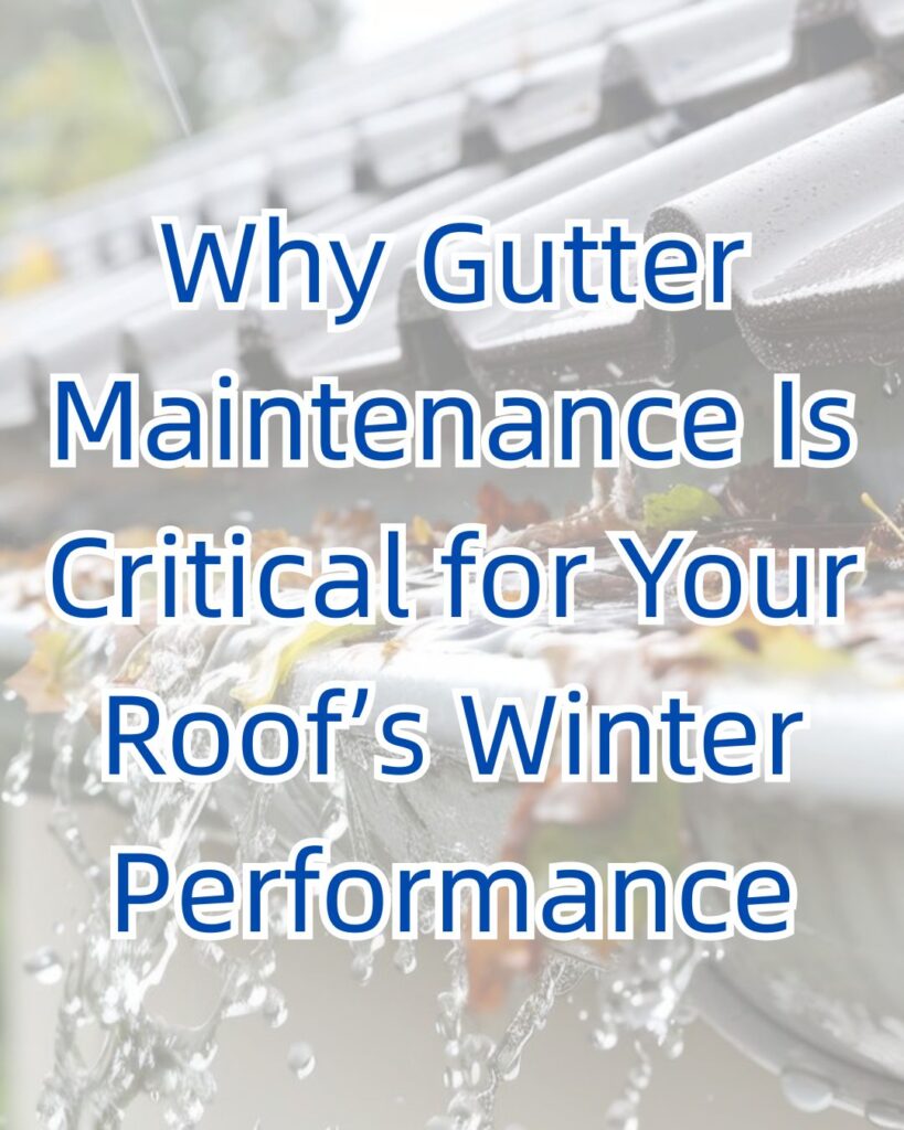 December - Gutter Maintenance